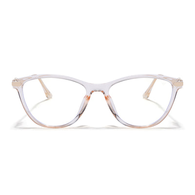 Voyage Glam Yellow Cateye Eyeglasses for Women (26102FMG9157)