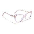 Voyage Glam Pink Cateye Eyeglasses for Women (26103FMG9161)