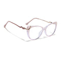 Voyage Glam Light Pink Cateye Eyeglasses for Women (26103FMG9163)