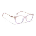 Voyage Glam Light Pink Cateye Eyeglasses for Women (26104FMG9168)