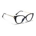 Voyage Black Cateye Eyeglasses for Women (26105FMG9180)
