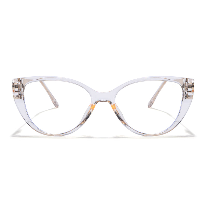 Voyage Yellow Cateye Eyeglasses for Women (26105FMG9183)