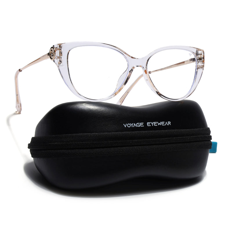 Voyage Yellow Cateye Eyeglasses for Women (26105FMG9183)