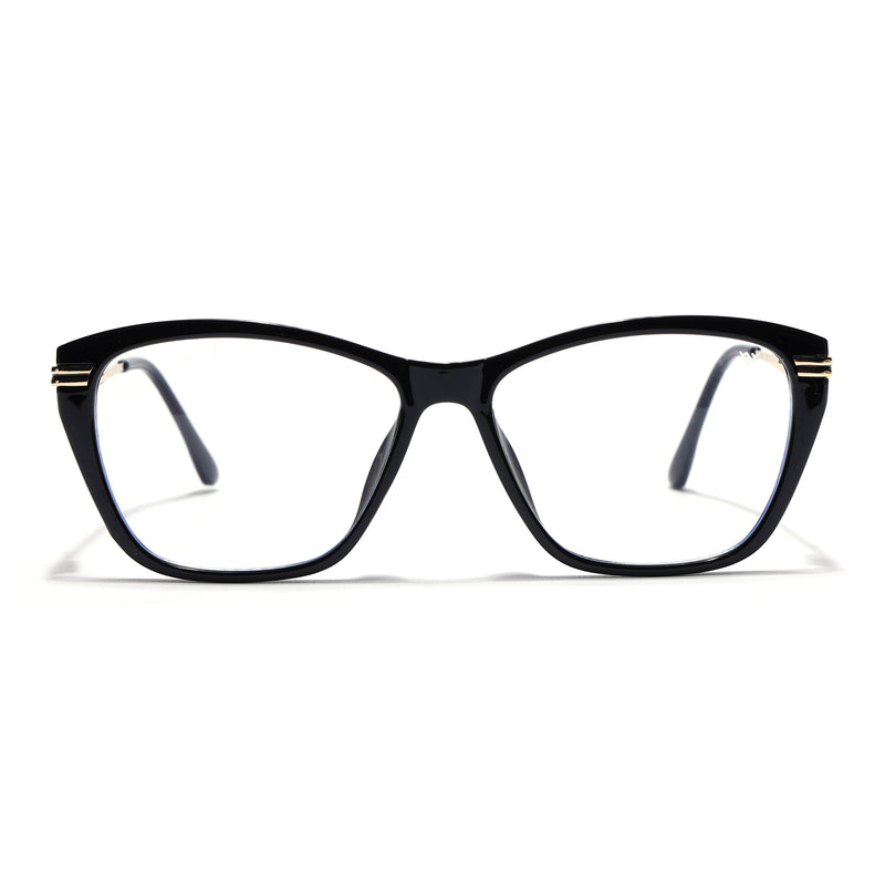 Voyage Black Cateye Eyeglasses for Women (26106FMG9175)