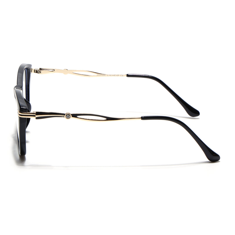 Voyage Black Cateye Eyeglasses for Women (26106FMG9175)