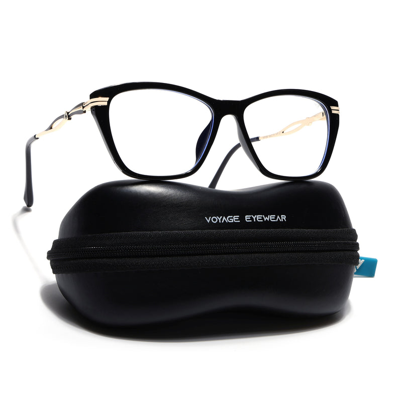 Voyage Black Cateye Eyeglasses for Women (26106FMG9175)