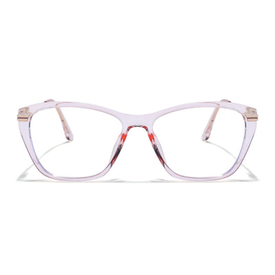 Voyage Glam Pink Cateye Eyeglasses for Women (26106FMG9177)