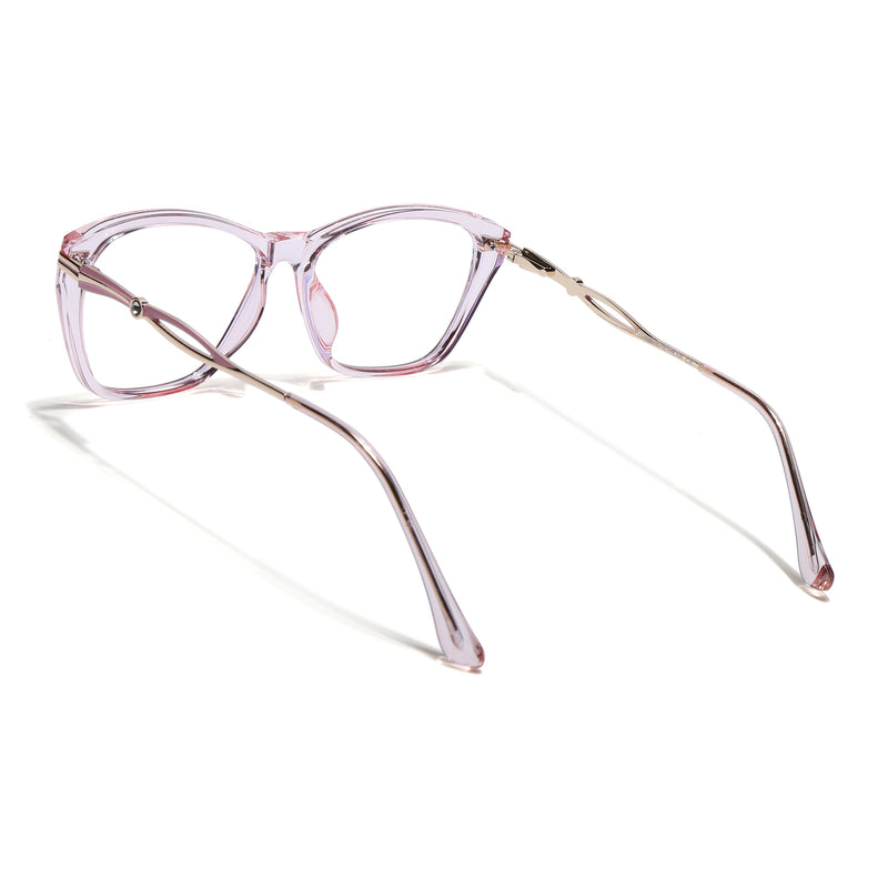 Voyage Pink Cateye Eyeglasses for Women (26106FMG9177)
