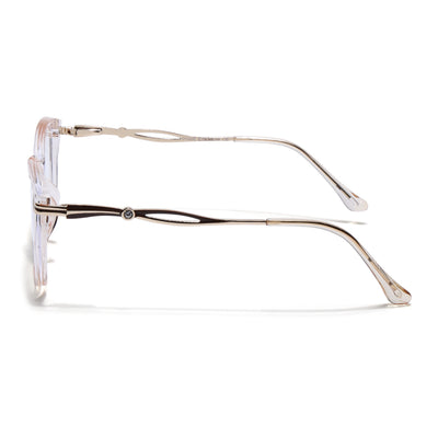 Voyage Glam Yellow Cateye Eyeglasses for Women (26106FMG9178)