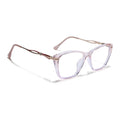 Voyage Light Pink Cateye Eyeglasses for Women (26106FMG9179)