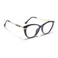 Voyage Glam Black Cateye Eyeglasses for Women (26107FMG9149)