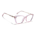 Voyage Pink Cateye Eyeglasses for Women (26109FMG9172)