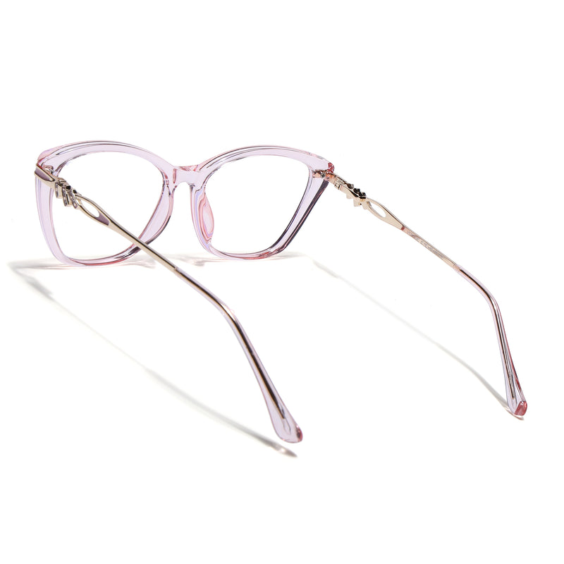 Voyage Pink Cateye Eyeglasses for Women (26109FMG9172)