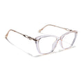 Voyage Yellow Cateye Eyeglasses for Women (26109FMG9173)