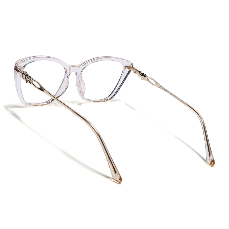 Voyage Yellow Cateye Eyeglasses for Women (26109FMG9173)