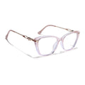 Voyage Light Pink Cateye Eyeglasses for Women (26109FMG9174)