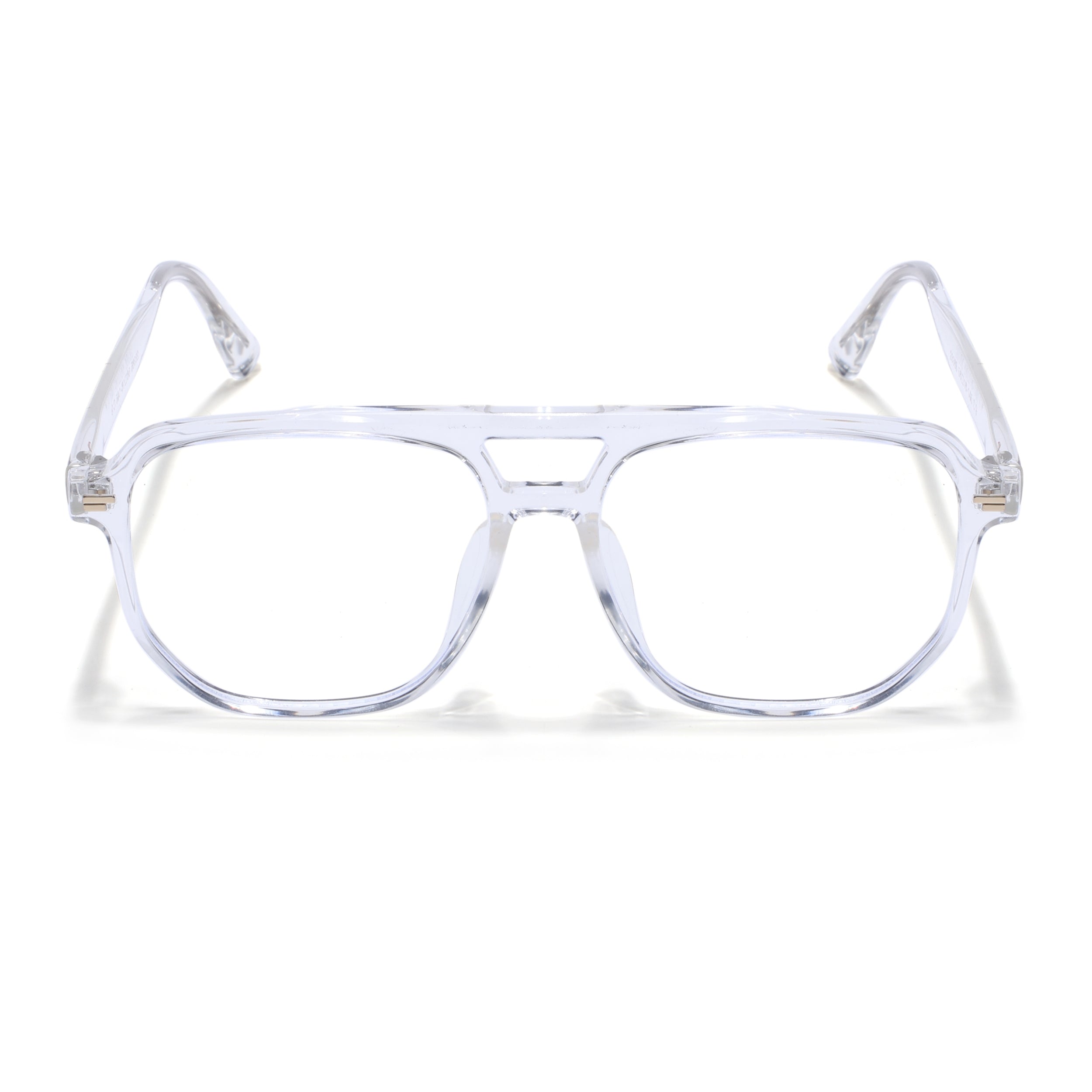 Voyage Transparent Wayfarer Eyeglasses for Men & Women (28365MG4374-C2)