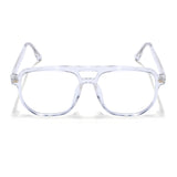 Voyage Transparent Wayfarer Eyeglasses for Men & Women (28365MG4374-C2)