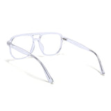 Voyage Transparent Wayfarer Eyeglasses for Men & Women (28365MG4374-C2)