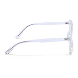 Voyage Transparent Wayfarer Eyeglasses for Men & Women (28365MG4374-C2)