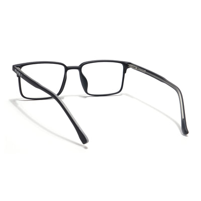 Voyage Black Square Eyeglasses for Men & Women (28802MG6506-C1)