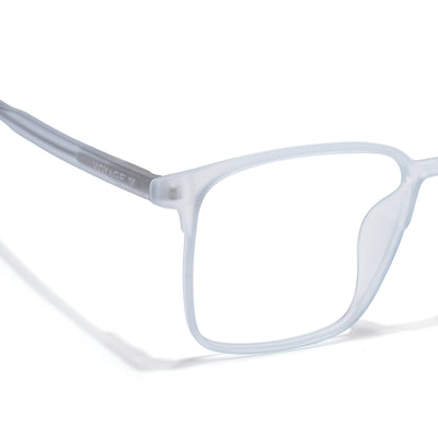 Voyage Light Blue Square Eyeglasses for Men & Women (28805MG6517-C5)