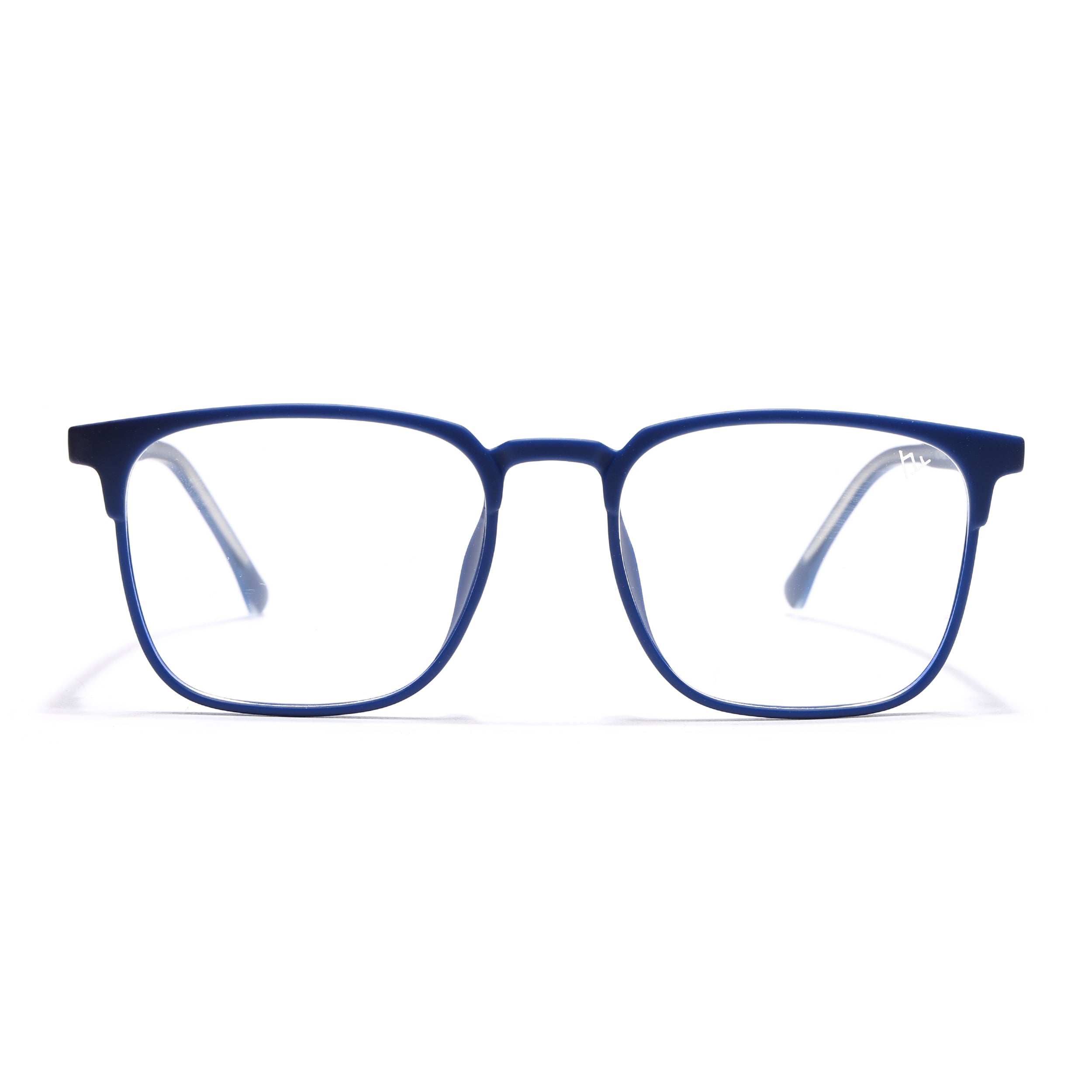 Voyage Thin Blue Square Eyeglasses for Men & Women (28806FMG7589)