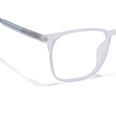 Voyage Light Blue Square Eyeglasses for Men & Women (28806MG6524-C5)