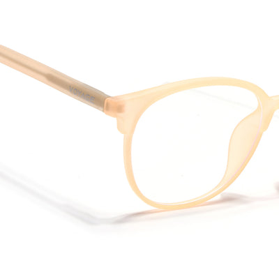 Voyage Thin Peach Round Eyeglasses for Men & Women (28810FMG7588)