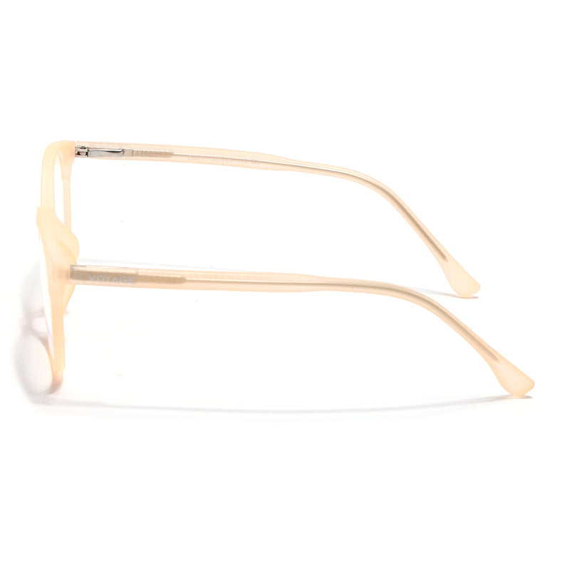 Voyage Thin Peach Round Eyeglasses for Men & Women (28810FMG7588)