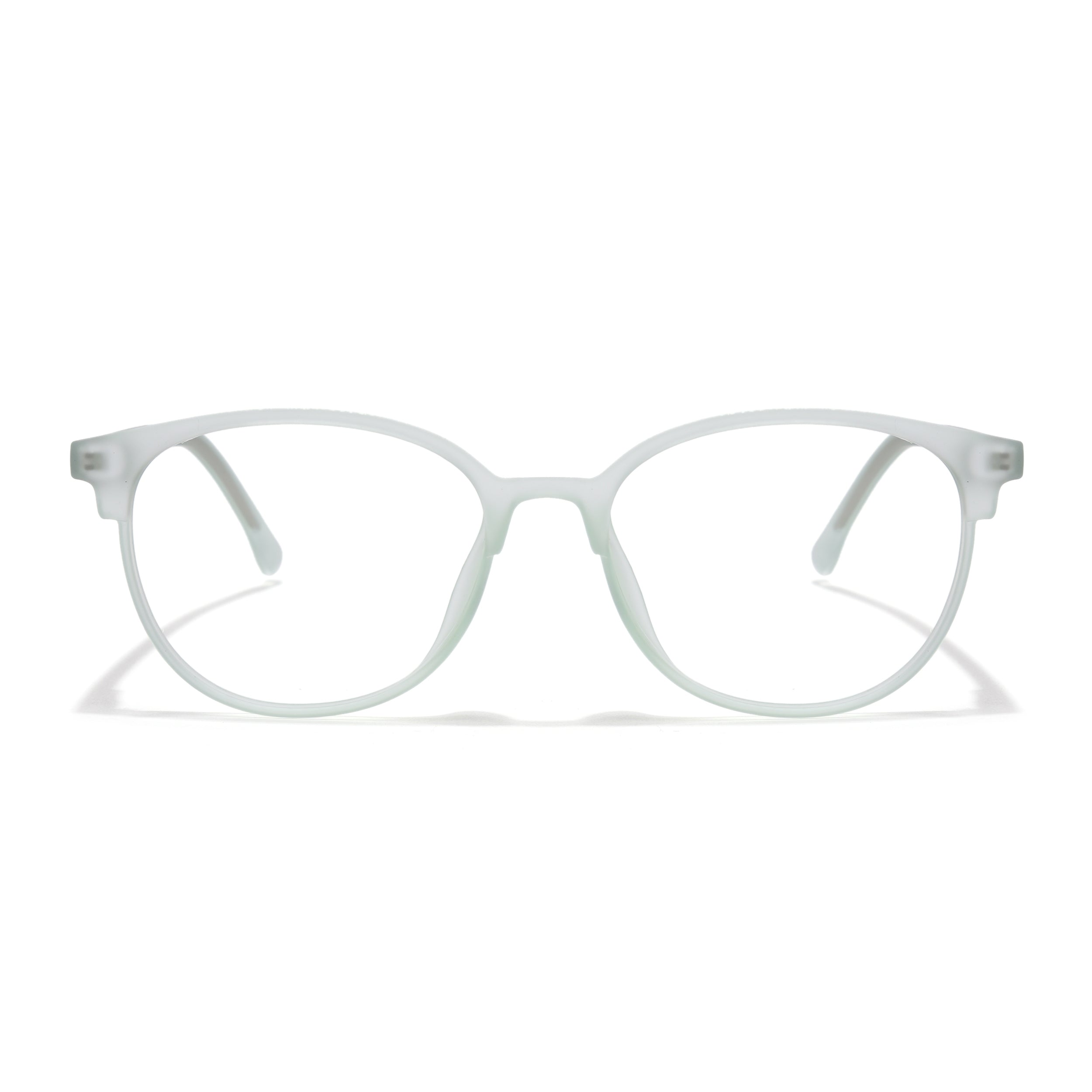 Voyage Thin Light Green Oval Eyeglasses for Men & Women (28810MG6532-C6)