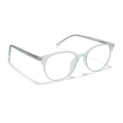 Voyage Thin Light Green Oval Eyeglasses for Men & Women (28810MG6532-C6)