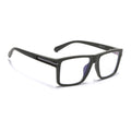 Eyejack Crossline Green Square Eyeglasses for Men & Women (2903FCL2097-C5)