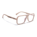 Eyejack Crossline Cream Wayfarer Eyeglasses for Men & Women (2904FCL2104-C6)