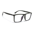 Eyejack Crossline Green Square Eyeglasses for Men & Women (2906FCL2115-C5)
