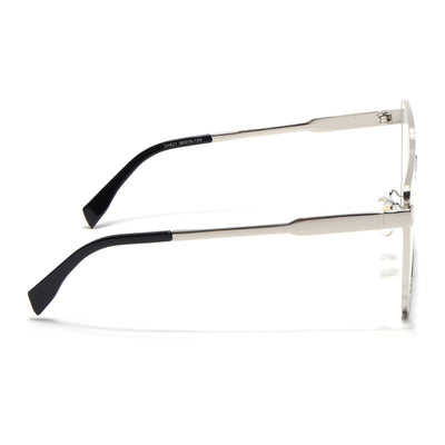 Voyage Silver Wayfarer Eyeglasses for Men & Women (2A621MG5159-C1)