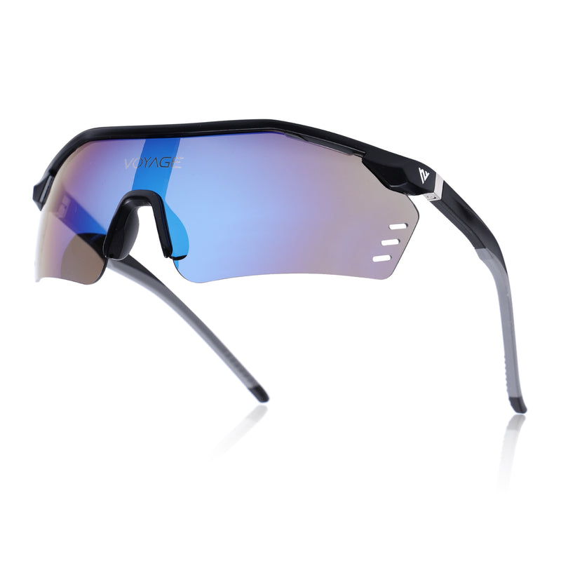 Drift Sunglasses (Multicolor Lens | Black Frame - MG5777)