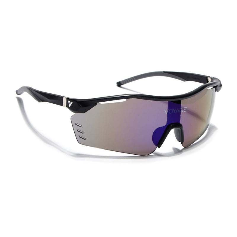 Drift Sunglasses (Multicolor Lens | Black Frame - MG5778)