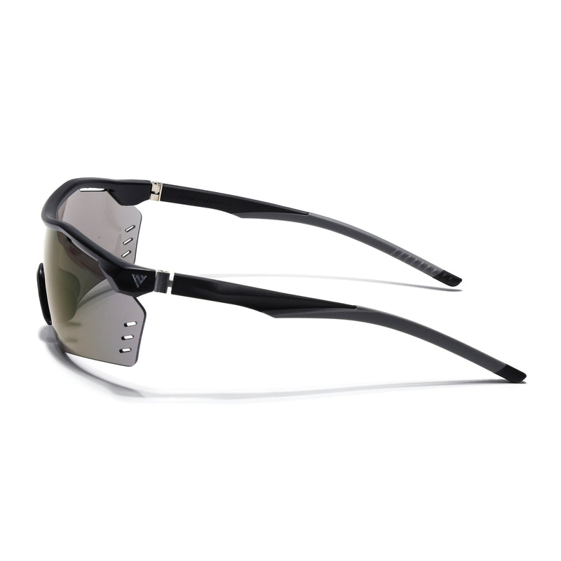 Drift Sunglasses (Multicolor Lens | Black Frame - MG5778)