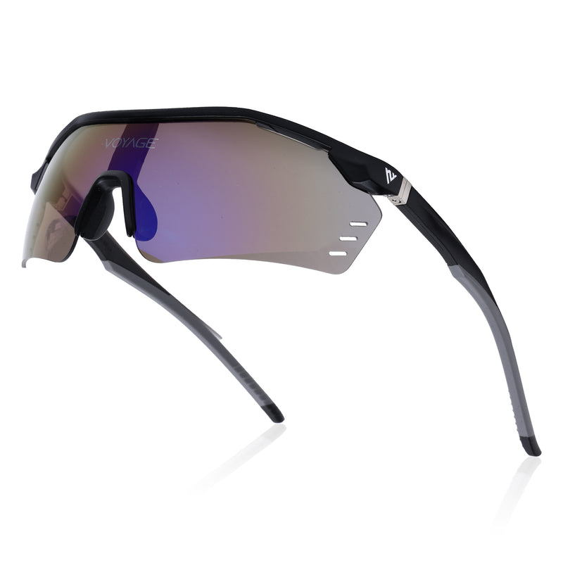Drift Sunglasses (Multicolor Lens | Black Frame - MG5778)