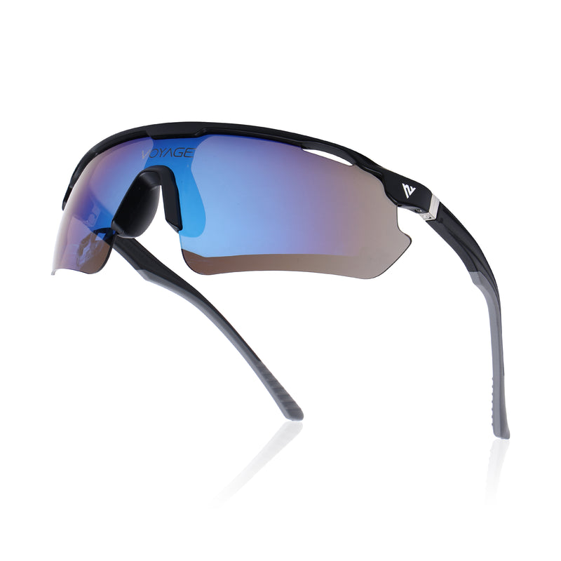 Drift Sunglasses (Multicolor Lens | Black Frame - MG5784)
