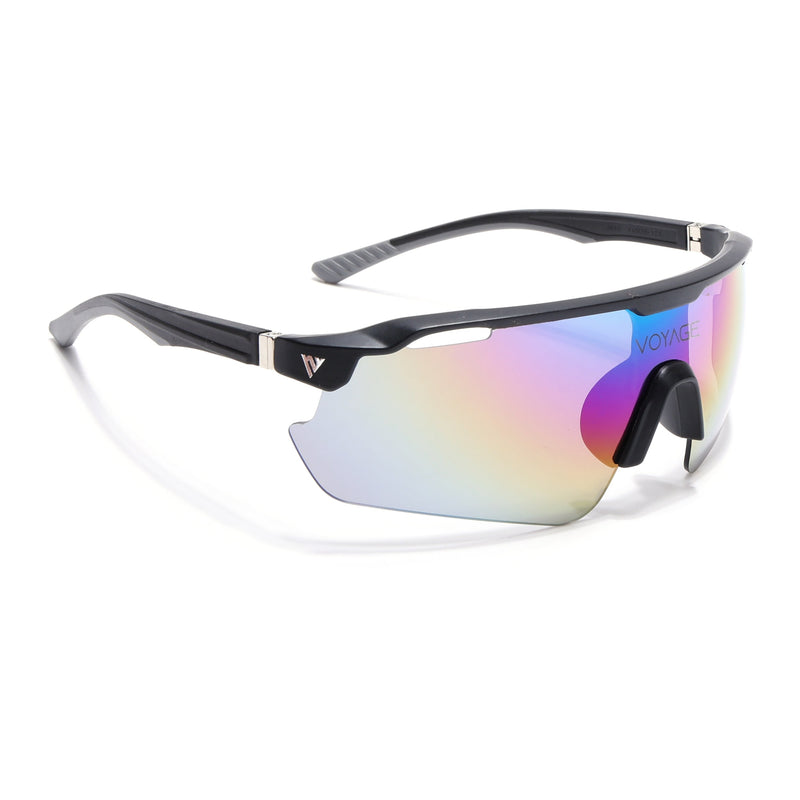 Drift Sunglasses (Multicolor Lens | Black Frame - MG5785)
