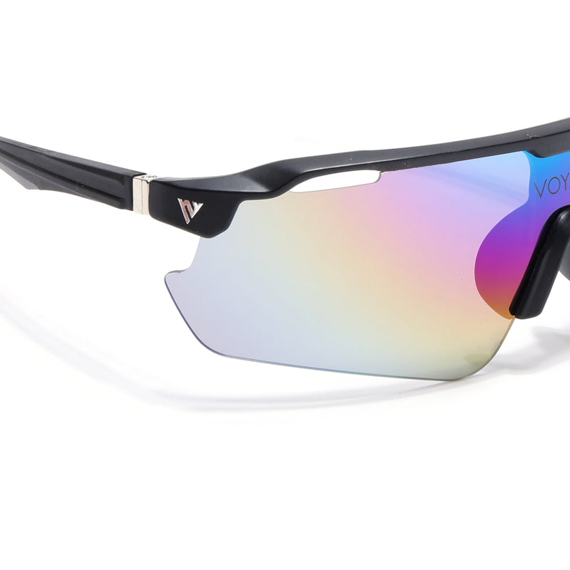 Drift Sunglasses (Multicolor Lens | Black Frame - MG5785)