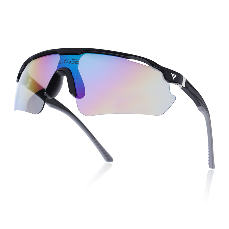 Drift Sunglasses (Multicolor Lens | Black Frame - MG5785)