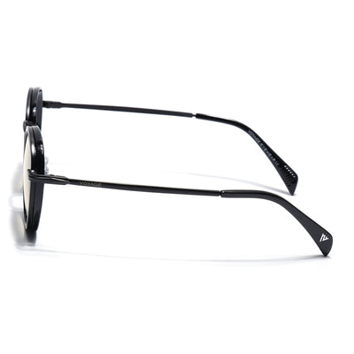 Captain | Mild Yellow Round Polarized Sunglasses - PMG7252