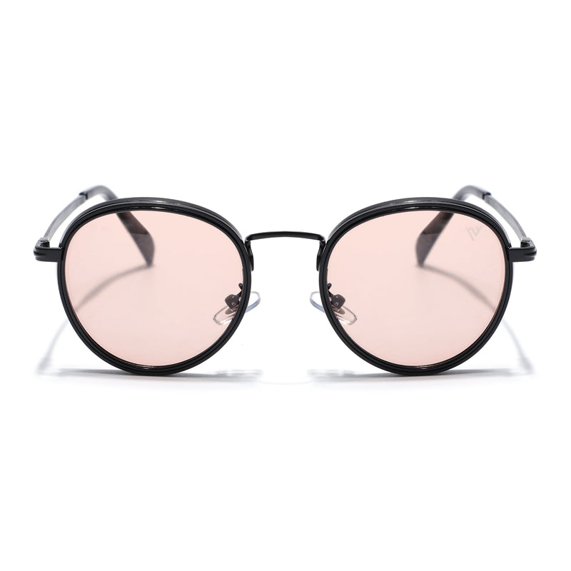 Captain | Brown Round Polarized Sunglasses - PMG7253