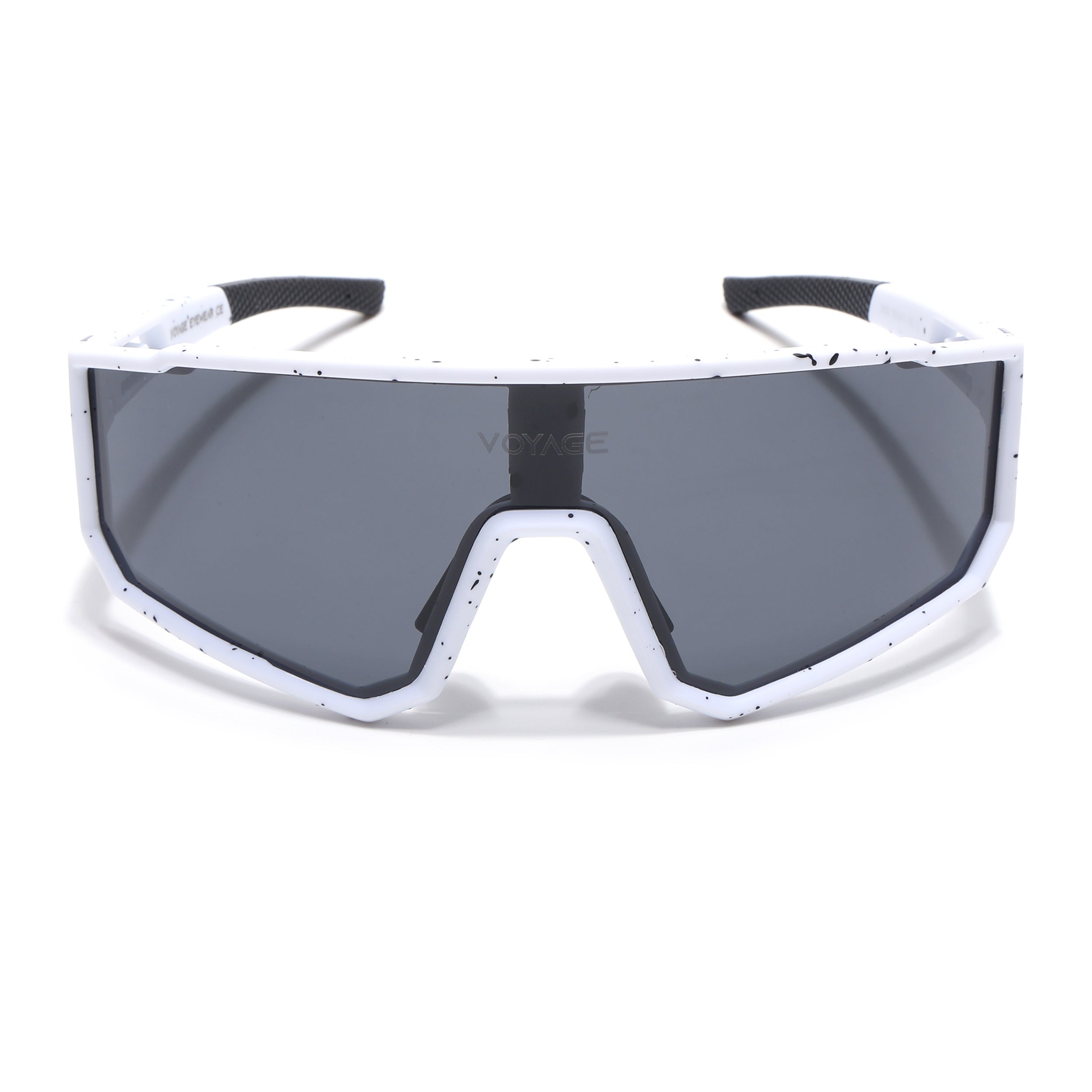 Drift Sunglasses  (Black Lens | White Frame - PMG6054)