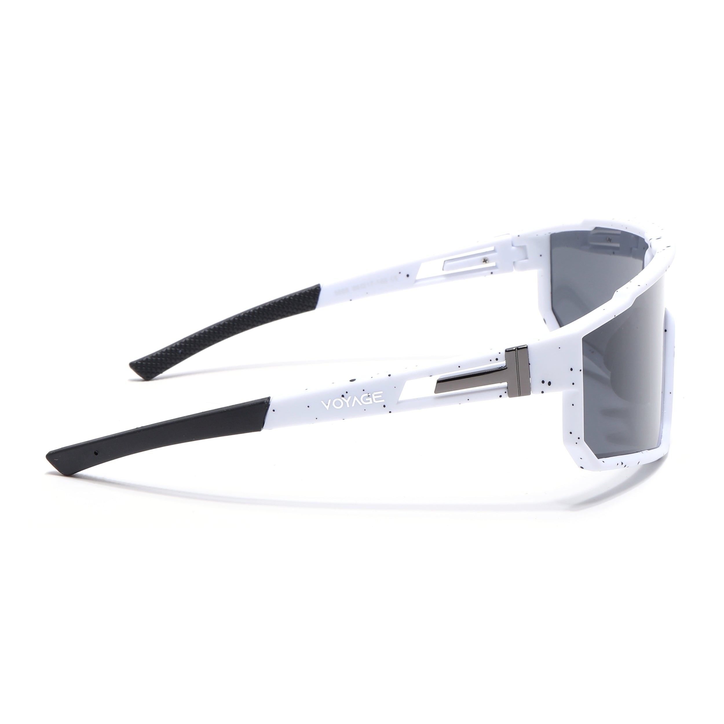 Drift Sunglasses  (Black Lens | White Frame - PMG6054)