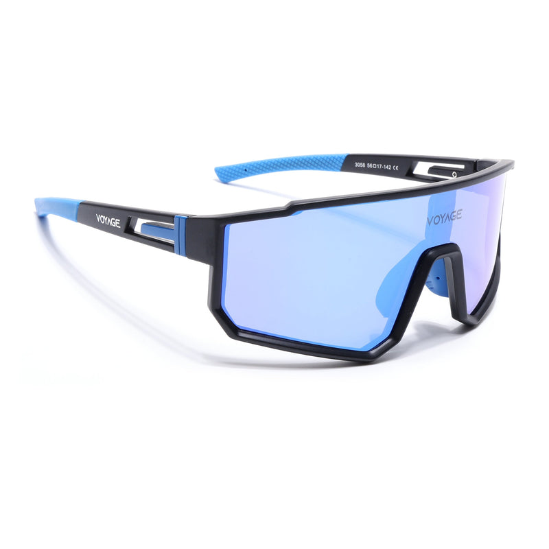 Drift Sunglasses (Multicolor Lens | Black Frame - PMG6055)