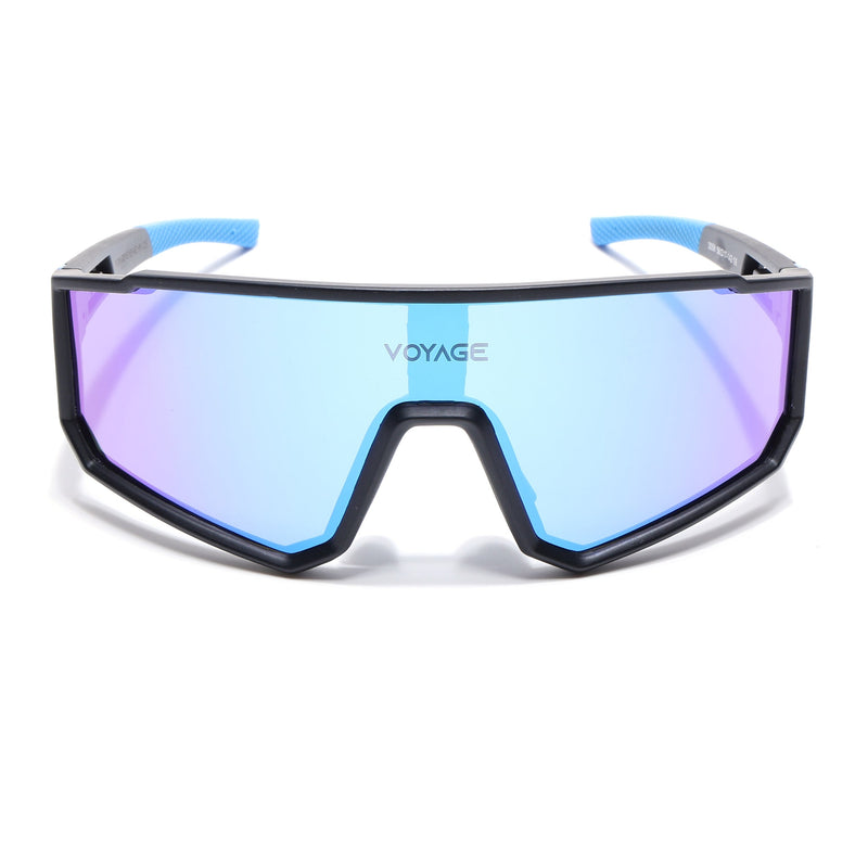 Drift Sunglasses (Multicolor Lens | Black Frame - PMG6055)